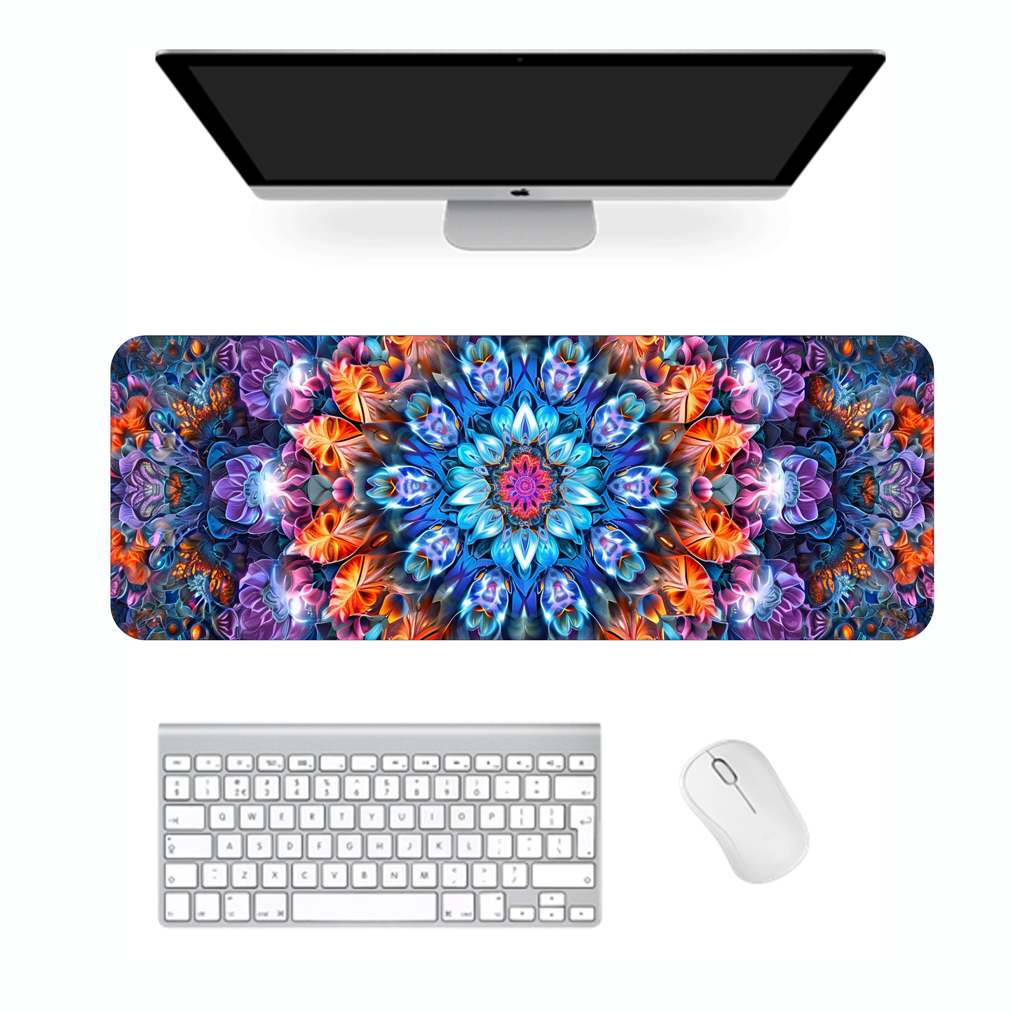 Abstract Gaming Mouse Pad