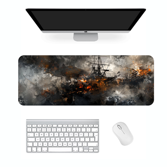 Warship Gaming Mouse Pad