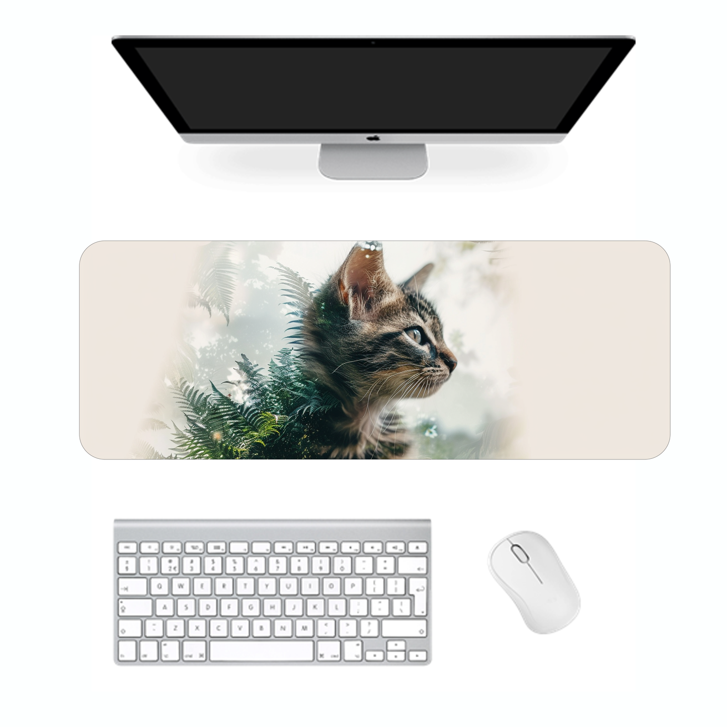 Photo Cat Gaming Mouse Pad