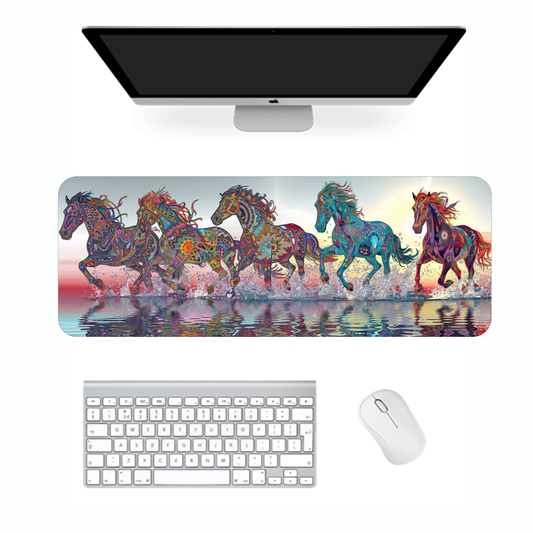 Horse Race Gaming Mouse Pad