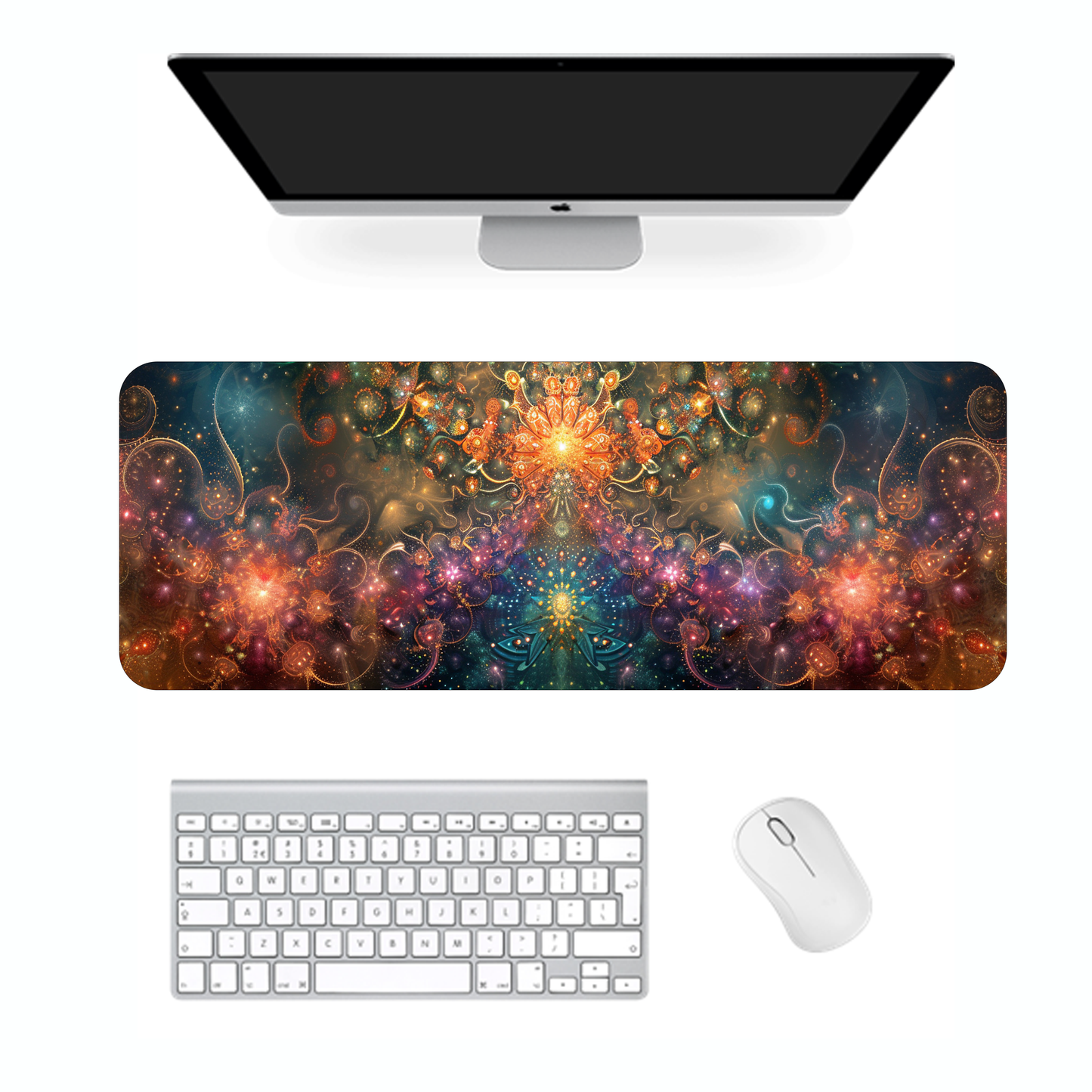 Abstract Gaming Mouse Pad