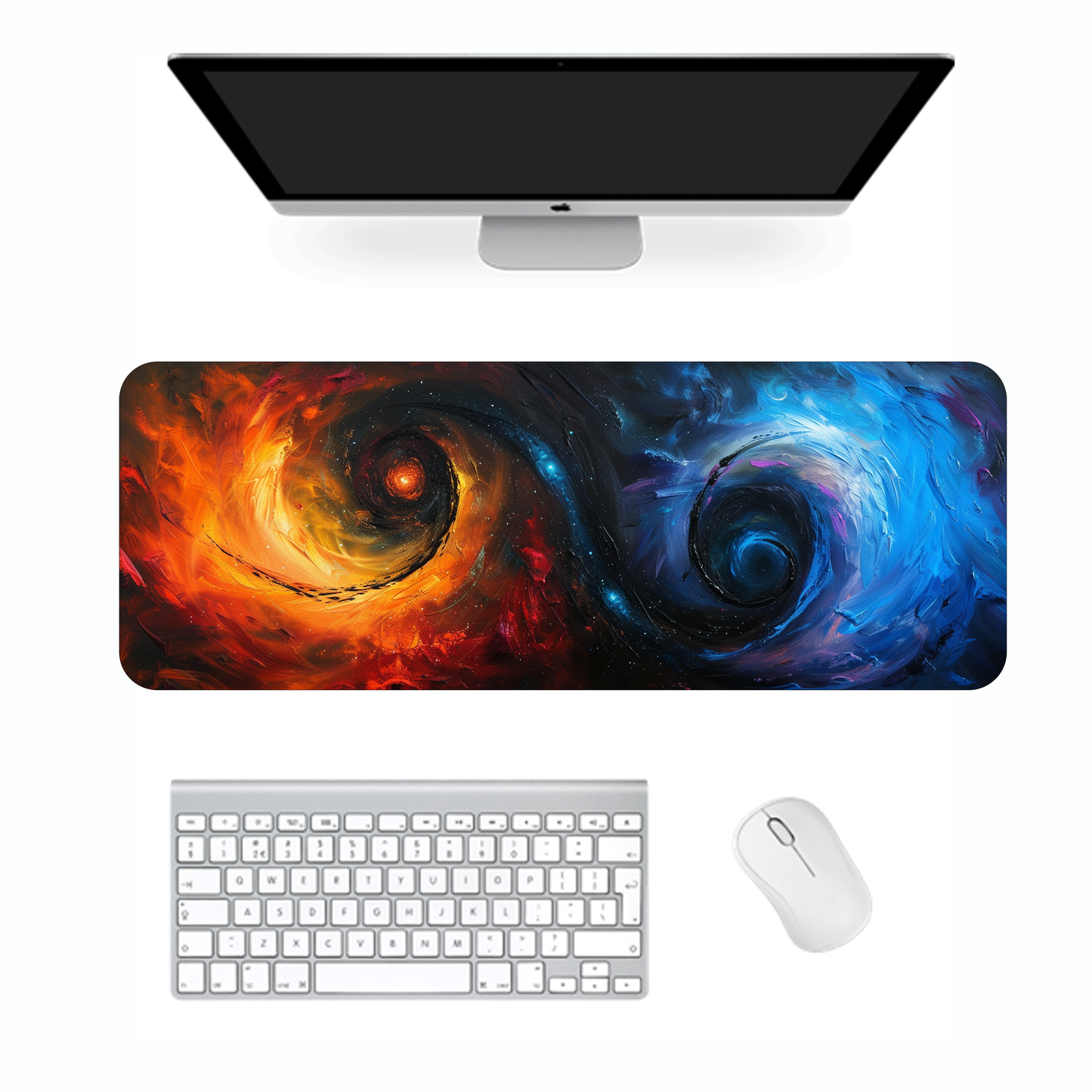 Space Galaxy Dance Gaming Mouse Pad