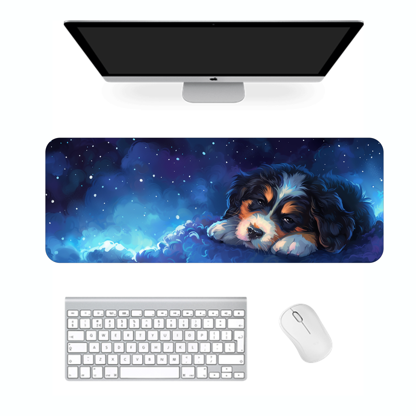 Sleepy Dog Gaming Mouse Pad