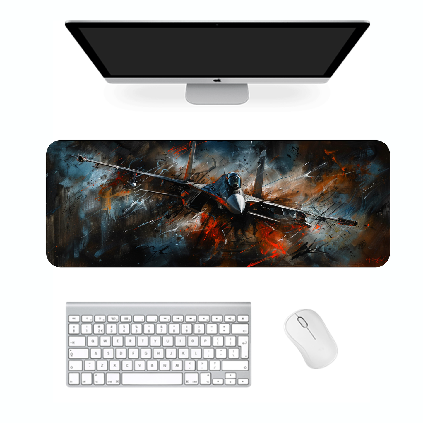 Fighter Jets Zone Gaming Mouse Pad