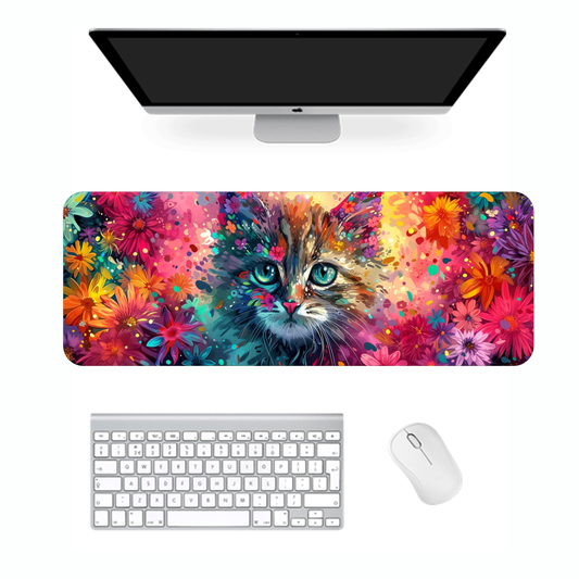 Kat-flower Gaming Mouse Pad