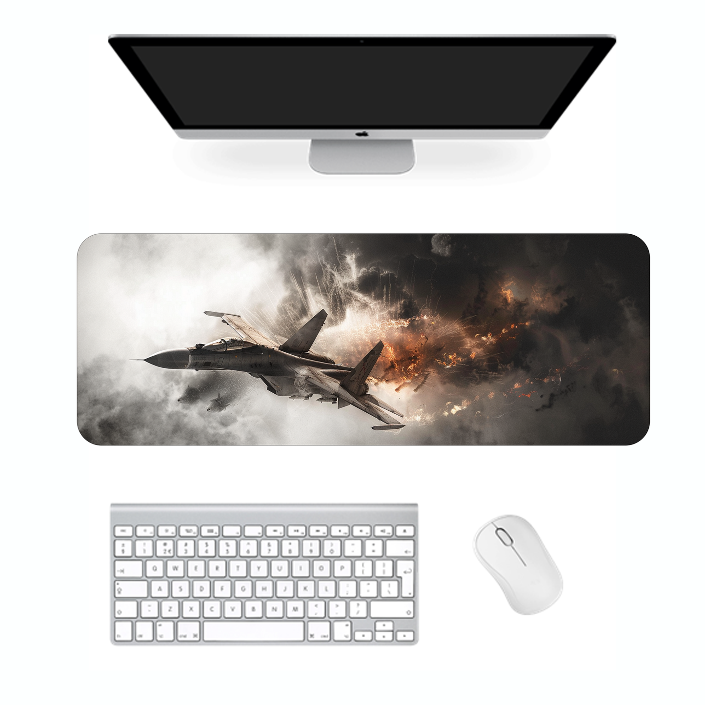 Fighter Jet Gaming Mouse Pad