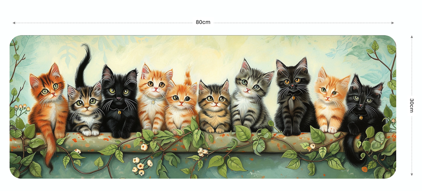 Kitty Party Gaming Mouse Pad