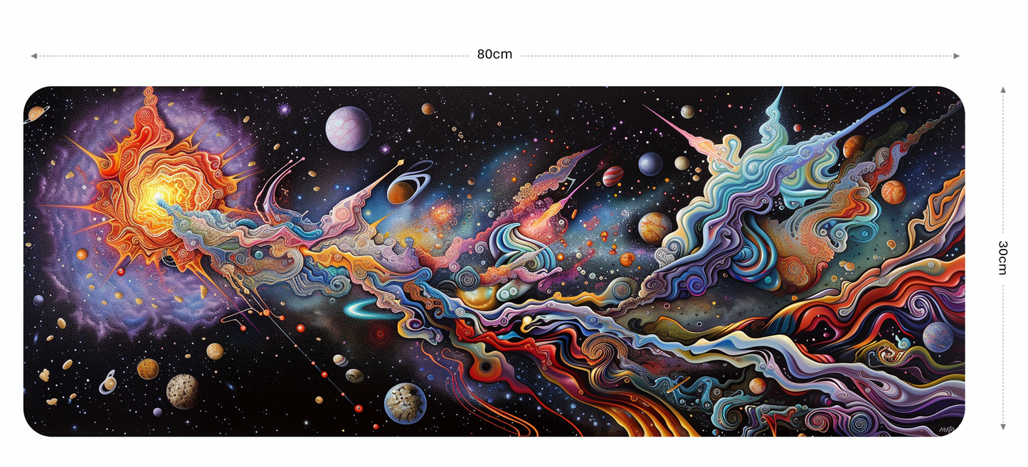 Space Chaos Gaming Mouse Pad