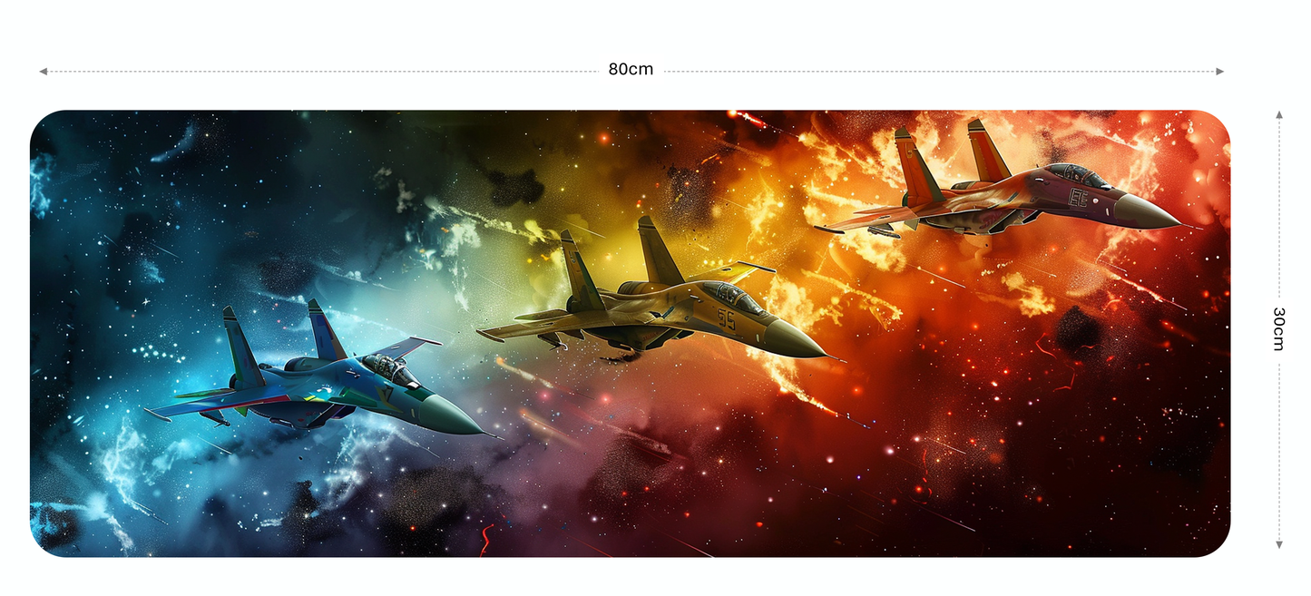 Fighter Jets Gaming Mouse Pad