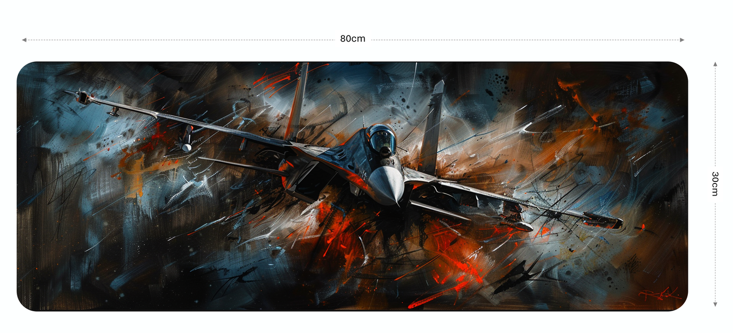 Fighter Jets Zone Gaming Mouse Pad