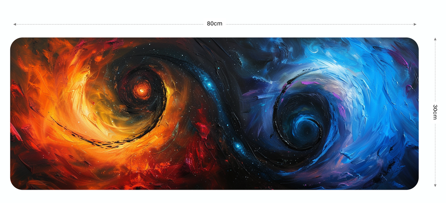 Space Galaxy Dance Gaming Mouse Pad